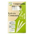 thumbnail image 1 of Go4Green Compostable Knives, 24 Pieces, 1 of 5