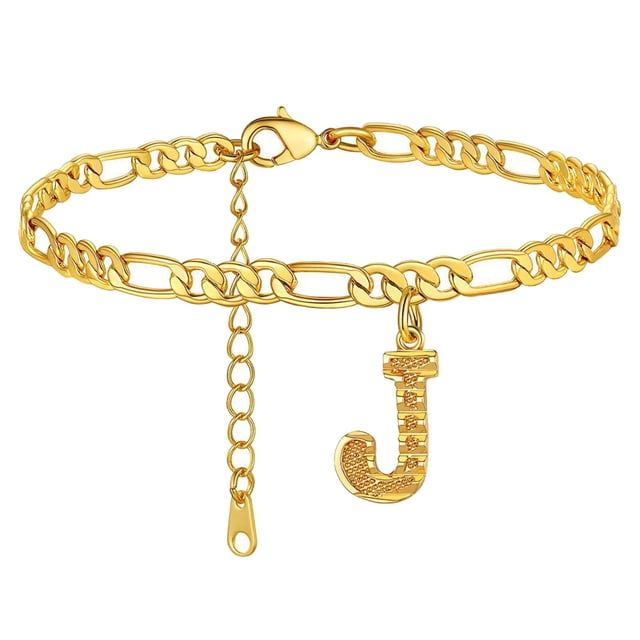 Boho Female Foot Chain 26 Letters Layer Hexagons Anklet Jewelry Anklet 26 Initial Anklet Bracelets For Women Letters Anklet Pearl Bracelet Men Flower Girl Bracelet Name Bracelet of The Rings Book Set