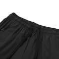 thumbnail image 4 of Dolkfu Mens Shorts Drawstring Athletic Bermuda Shorts Elastic Waist Quick Dry Short Pants for Men 4X, 4 of 8