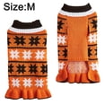 thumbnail image 2 of Ropa para mascotas, cuello alto, longitud media, punta ondulada, trébol de cuatro hojas, ropa para mascotas de Halloween, 2 of 6