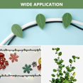 thumbnail image 3 of Paquete de 50 clips para plantas, clips para plantas trepadoras, fijación de plantas trepadoras a la pared, clips, enredaderas de soporte y alambres para colgar en la pared, soporte en forma de hoja, 3 of 5