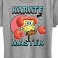 thumbnail image 3 of SpongeBob SquarePants - Karate Master - Women's Short Sleeve Graphic T-Shirt, 3 of 6