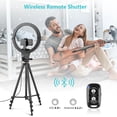 thumbnail image 3 of Soporte de trípode Ring Light Sensyne de 14 pulgadas con 50 pulgadas para smartphone, 3 of 6