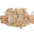 thumbnail image 2 of Peignes Scrunchy Updo à Clipser Extension de Cheveux Chignon Désordonné Beigne Postiche Chignons, 2 of 6