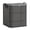 grey D, variant on Large Capacity Foldable Storage Bin 13.7x9.8x7.8in, Zippered Fabric Organizer with Handles for Moving, Bedding & Clothes
