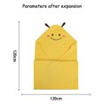 thumbnail image 2 of Toallas de baño para niños, toalla con capucha premium para niños pequeños, albornoz de forro polar coral altamente absorbente para niños y niñas, 2 of 5