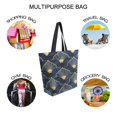 thumbnail image 7 of FORMRS Womens Canvas Tote Bag with Zipper Inner Pocket Shoulder Handbag, Elegance Art Pattern, 7 of 7