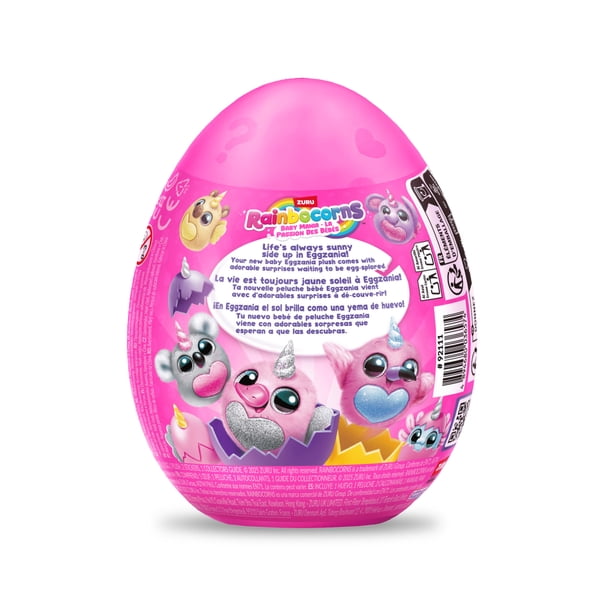 Rainbocorns Eggzania Baby Mania by ZURU, Plush Surprise Unboxing