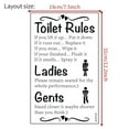 thumbnail image 3 of Toilet Rules Wall Stickers,Wall Decals Wall Sticker Humorous Wall Stickers Are Suitable For Bathroom, Hotel, Bar, Office Building And Home Decoration. Clearance Under 10$!, 3 of 6