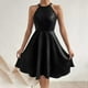 thumbnail image 2 of Vestido ajustado sin mangas con lentejuelas, elegante y a la moda para mujer - Poliéster, diseño brillante para fiestas/veladas, 2 of 5