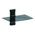 thumbnail image 2 of TV Wall Mount Floating Shelf for DV AV Receiver Component Cable Box DVD Player Projector Up to 17.6lbs, 2 of 5