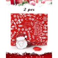 thumbnail image 2 of 2 Packs Bike Bags Extra Large Christmas Bags, 80 x 60 Inches Jumbo Christmas Bicycle Bags with Tags & String Ties for Bicycles Heavy Duty Pack Christmas Decoration, 2 of 7