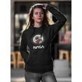 thumbnail image 2 of NASA Nasa Astronaut Badge Hoodie Women -NASA Designs, Female XX-Large, 2 of 4