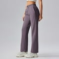 thumbnail image 5 of Aloohaidyvio Womens Fleece Sweatpants Fall Baggy Athletic Straight Leg Pants with Pockets, 5 of 5