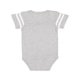 thumbnail image 2 of Infant Football Fine Jersey Bodysuit, Vintage Heather/ White , 12M, 2 of 3