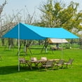 thumbnail image 4 of Toldo de vela Toldo para acampar Toldo Protección UV Lluvia Mosca Lona Sombrilla Refugio Manta de pi Tomshoo Toldo de vela, 4 of 7
