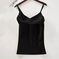 thumbnail image 4 of Timegard Tank Tops for Women Built in Bra Adjustable Strap V-Neck Camis Soft Casual Sleeveless Pjs Tops, 4 of 4