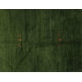 thumbnail image 1 of Ahgly Company Machine Washable Indoor Rectangle Contemporary Dark Forest Green Area Rugs, 5' x 8', 1 of 7