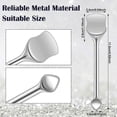 thumbnail image 2 of Blackhead Cleaning Tool, Pore Cleaning Tools, Stainless Steel Skin Scrubber Spatula, Pore Cleaner Face Scraper, Lightweight Skin Care Acne Extractor T, 2 of 5