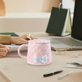 thumbnail image 5 of Ovzne 350 Ml Porcelain Coffee Tea Cup Bowknotknot Coffee Mug Ceramic Cup With Bowknotknot And Handle Cute Mug Product Size: 8 * 7.5Cm, 5 of 5