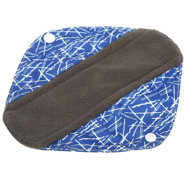 Washable LeakageProof Menstrual Pad Reusable Absorbent Waterproof Women Menstrual Pad(S 19 x 21cm 7.5 x 8.3in )