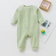 thumbnail image 5 of Baby Boys Thermal Romper Jumpsuit Soft Double Pajamas Bodysuit for Toddler Kids Cozy Outfit Sleepwear Playwear, 5 of 5