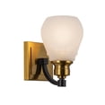 thumbnail image 5 of Artcraft Lighting Nelson Collection 1Light Bathroom Brass & Black, 5 of 6