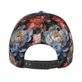 thumbnail image 6 of Daiia Rose Flowers print Baseball Cap Men Women Golf Dad Hat Adjustable Original Classic Low Profile Hat Unconstructed Plain Cap, 6 of 9