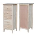 thumbnail image 2 of International Concepts Unfinished 5-Drawer Lingerie Chest, 2 of 10