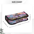 thumbnail image 3 of Wukai Sky Sunflower Skull Print Big Capacity Pencil Case, Upgraded Canvas Pencil Pouch Large Pencil Bag Organizer,Aesthetic Supply, 3 of 6