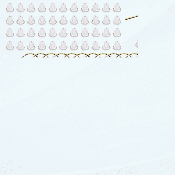 300 Pieces Earring Hooks Hypo Allergenic French Ear Wires with Ball and Coil 18mm K Gold Tone Fish Hook Earrings Making Supplies Jewelry Finding