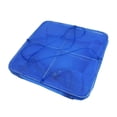 thumbnail image 2 of Red de malla plegable para colgar ropa seca de 4 capas con cremallera y apertura azul, 2 of 12