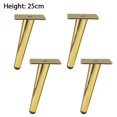 thumbnail image 1 of 4pcs Furniture Feet Iron Rust-proof Tapered Furniture Legs For Coffee Table, 1 of 5