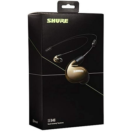 Shure SE846-BNZ+BT1 Wireless Sound Isolating Earphones, Bronze