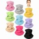 thumbnail image 1 of wonima44 9 Pieces Kids Neck Warmer Winter Fleece Neck Gaiter Kid Tube Scarf Balaclava for Winter Sports, 1 of 1