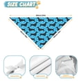 thumbnail image 6 of Dog Bandana 2 Pack,Blue Dachshunds Dog Bandanas for Dogs,Cat Bandana,Small/ Large Dog Bandana 2 Size,Dog Bandanas, 6 of 6
