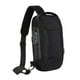 thumbnail image 5 of Bolso de pecho para hombre, mochila de motocicleta con código de bloqueo, bolso informal, portátil y ligero Negro, 5 of 9
