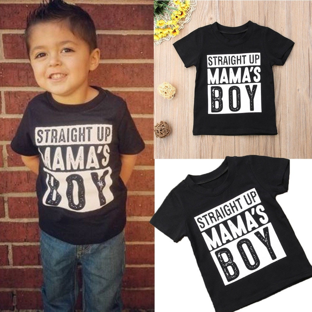 Summer Toddler Kid Baby Boy Clothes T-shirt Top Tee Cute Shirt Outfit ...