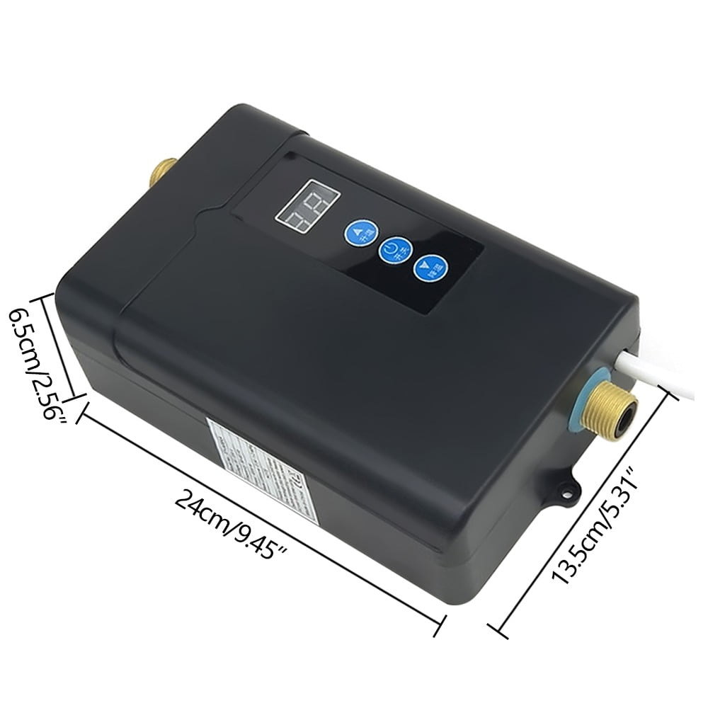 3KW Tankless Electric Hot Water Heater Instant Boiler On Demand Whole House  (Batteries Not Included )