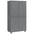 thumbnail image 1 of vidaXL Armoire de Rangement pour Garde-Robe en Bois Massif de Pin, 1 of 6