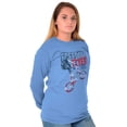 thumbnail image 3 of Freedom Flyer Cool American BMX Biker Long Sleeve TShirt Men Women Brisco Brands 2X, 3 of 6