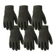 Wells Lamont Work Gloves, Wearpower, Basic Jersey, 6 Pair Pack (501LK-WAL)