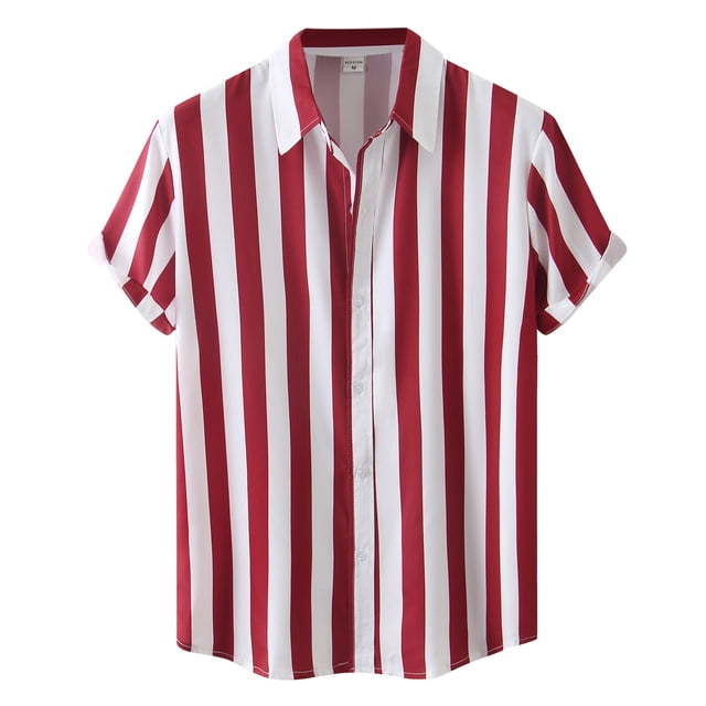 Camisas De Bolos Vintage Para Hombre, Estilo Playero, De Los Años 50, Informales, De Manga Corta, Con Botones Y Contraste, Estilo Cubano, Con Bloques De Color Para Verano