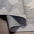 thumbnail image 4 of Surya Murcia MUC-2311 79x108" Rectangle Rustic Fabric Rug in Gray/Slate, 4 of 7