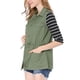 thumbnail image 4 of CHALECO SIN MANGAS PARA MUJER INSPIRAR CHIC, CON CINTURA AJUSTABLE, CIERRE Y BOLSILLO, VERDE, TALLA 2XL, 4 of 7