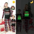 thumbnail image 1 of Pijamas familiares a juego de Navidad, luminosos, brillantes, colgantes con My Gnomies Red, conjunto de pijamas, 1 of 3