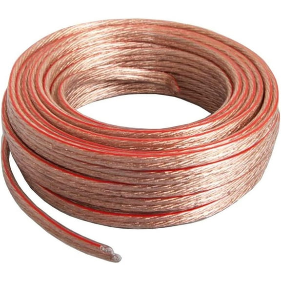 American Terminal SW14G2514 Gauge 25' Speaker Wire 2 Conductor Audio Marine Cable