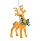 thumbnail image 2 of Christmas Flocking Wreath Cute Scene Solar Decorative Pendant, 2 of 6