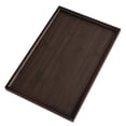 thumbnail image 3 of BUYISI Wooden -Bamboo Serving Tray Rectangular Tableware Food Tray For Kitchen Dinners Party Water Cups Fruit Food Bread Sundries, 3 of 5
