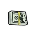thumbnail image 1 of Broche Creative Money Stack con dibujos animados de billetes de un dólar esmaltados, 1 of 3